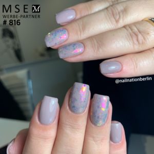 Immer Shimmer – MSE Farbgel #816 mit Schimmer Flakes
