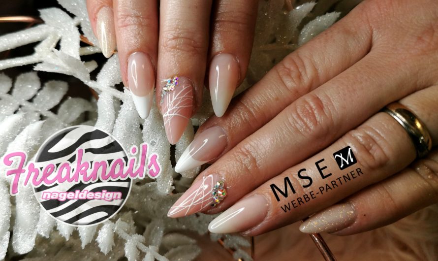 Acryl soft white und Cover Rose