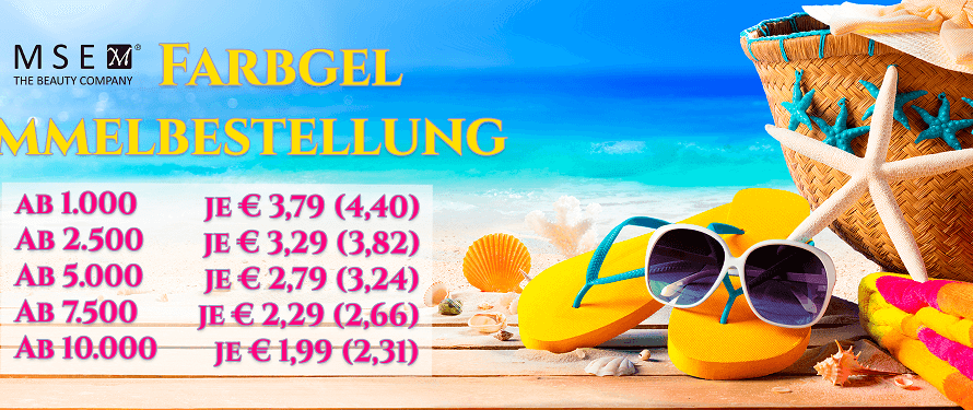 FARBGEL SAMMELBESTELLUNG