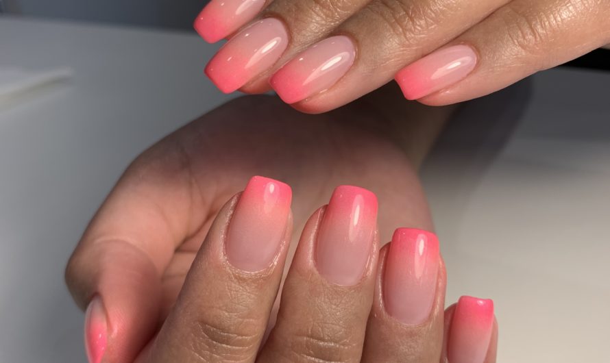 Ombré getupft zuerst mit 778 dann mit 842