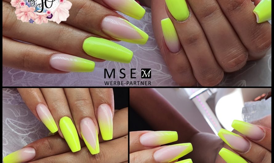 Dezent kann jeder – Neon Gelb mit Style