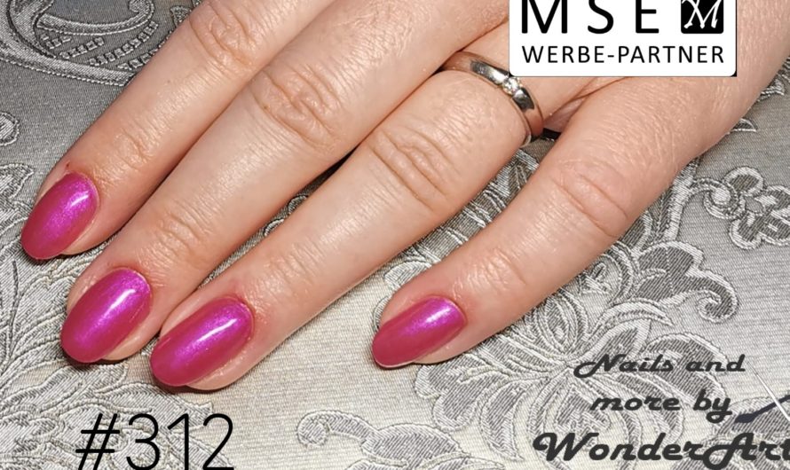 Fullcover MSE312 Fuchsia Pink mit leichtem Perlglanz
