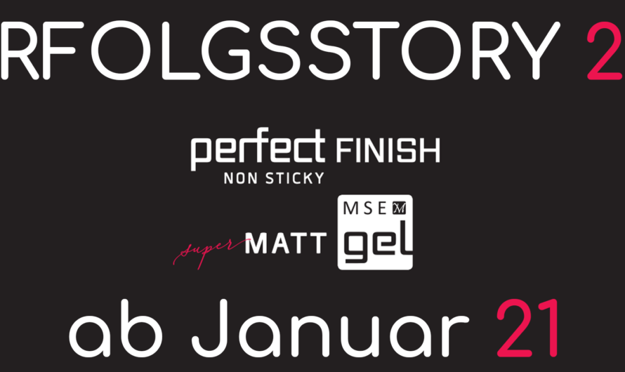 Die wahnsinnige Erfolgstory des MSE Perfect Finish geht weiter und bekommt matten Nachwuchs!