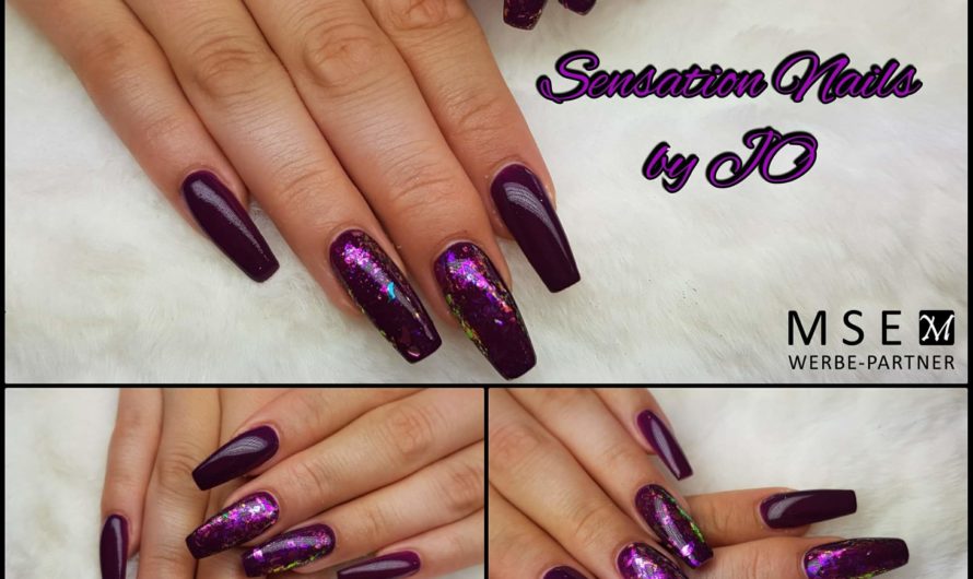 MSE Farbgel 201 als Fullcover mit Nail Art Spielereien
