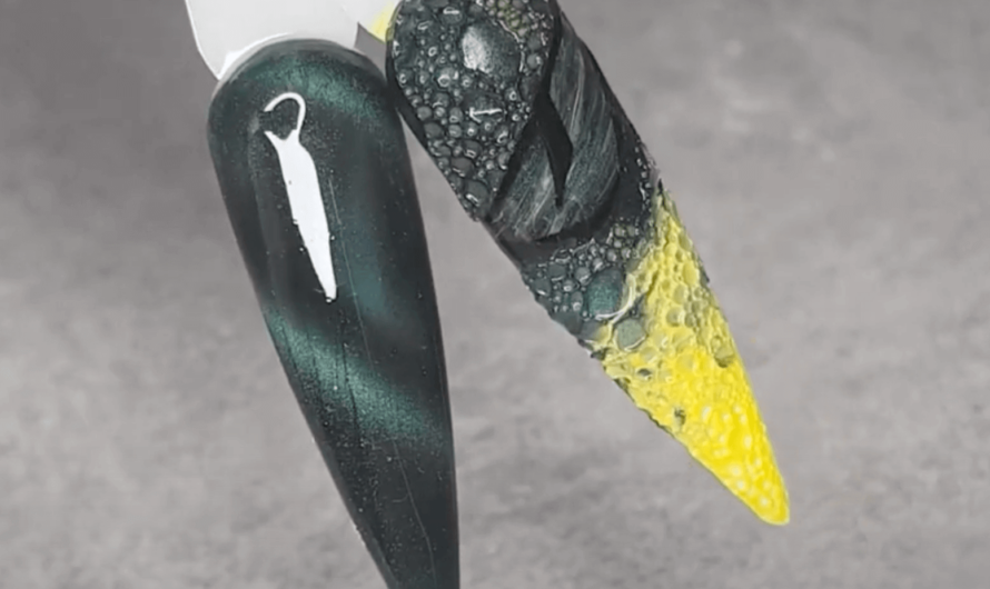 Naildesign Dragon Eye mit MSE Magnetgel inkl. Video im MSE-Blog
