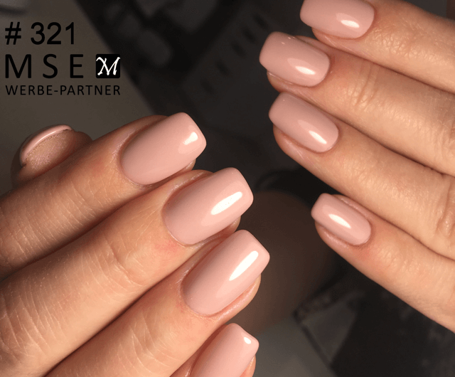 Schimmerndes Beige-Rosa