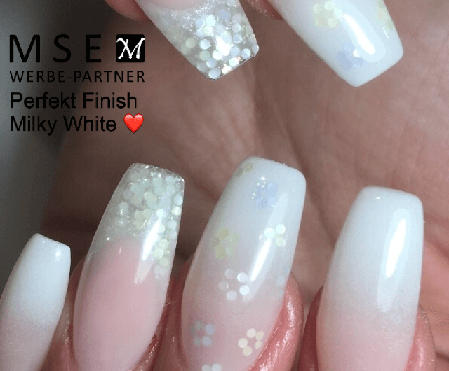 Perfect finish milky white