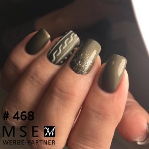 Schwarzoliv mit Perlglanz – MSE Colorgel #468