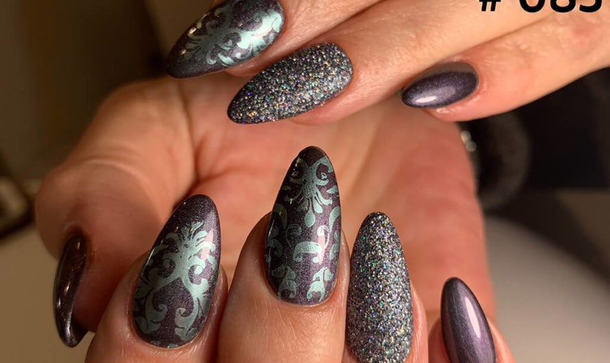 Premium Effektcolorgel Schwarz mit rosa/grün-changierendem-Perleffekt