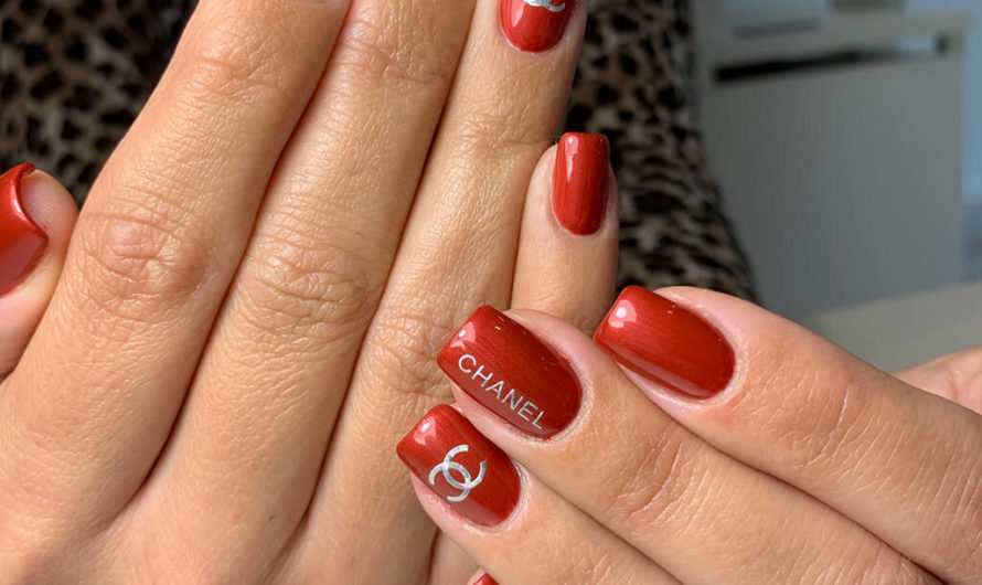 Ziegelrote Nails