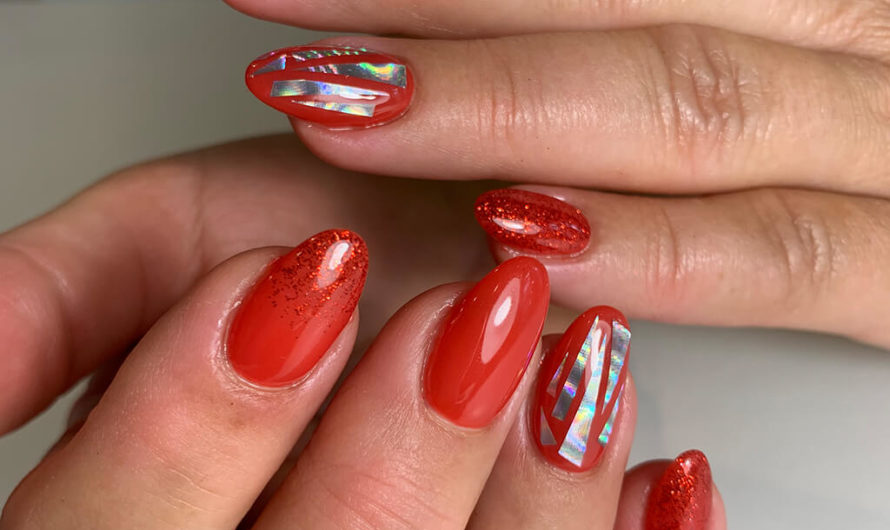 Geschnipselter Transferfolie und Glitter