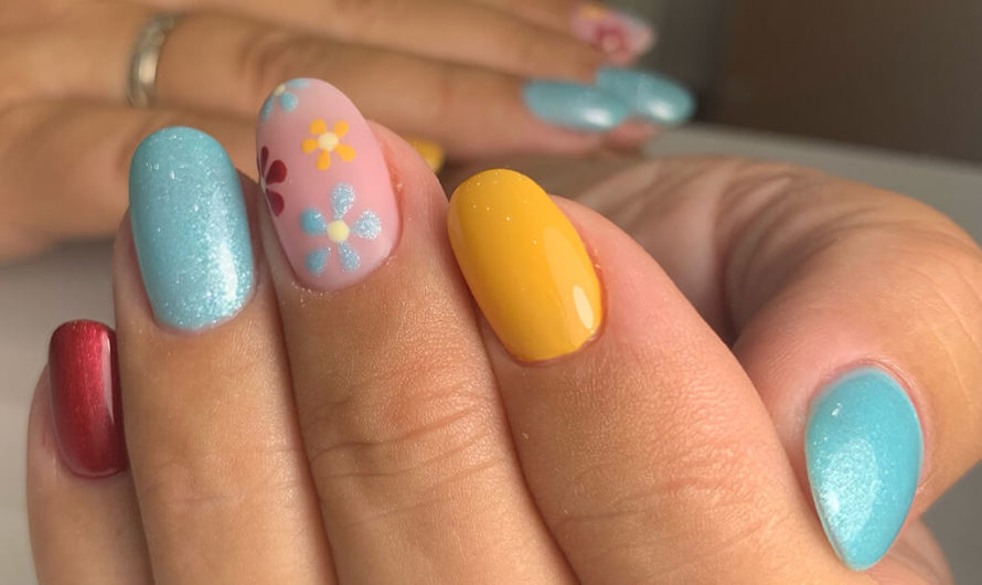 Sommer-Feeling mit Blümchen (matt versiegelt)