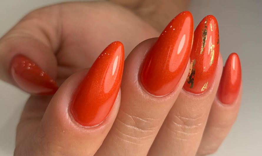 Perfekte Deckkraft! Sommer-Orange mit Schimmer