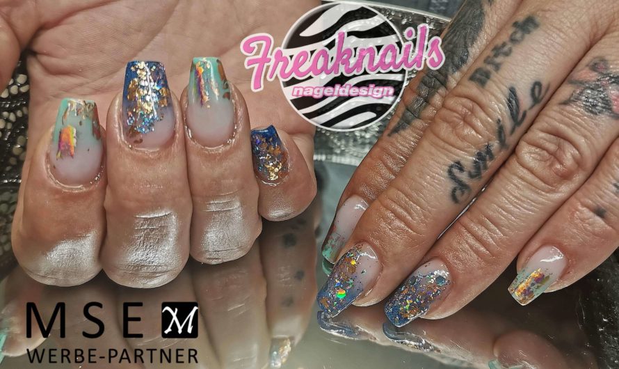 Glitzer und Foliendesign als Highlight