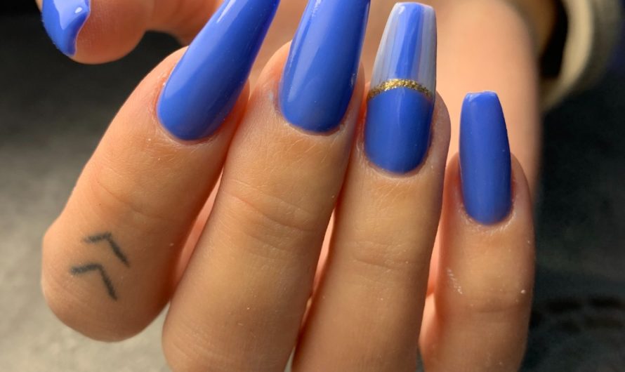 Leuchtendes Mittelblau #002