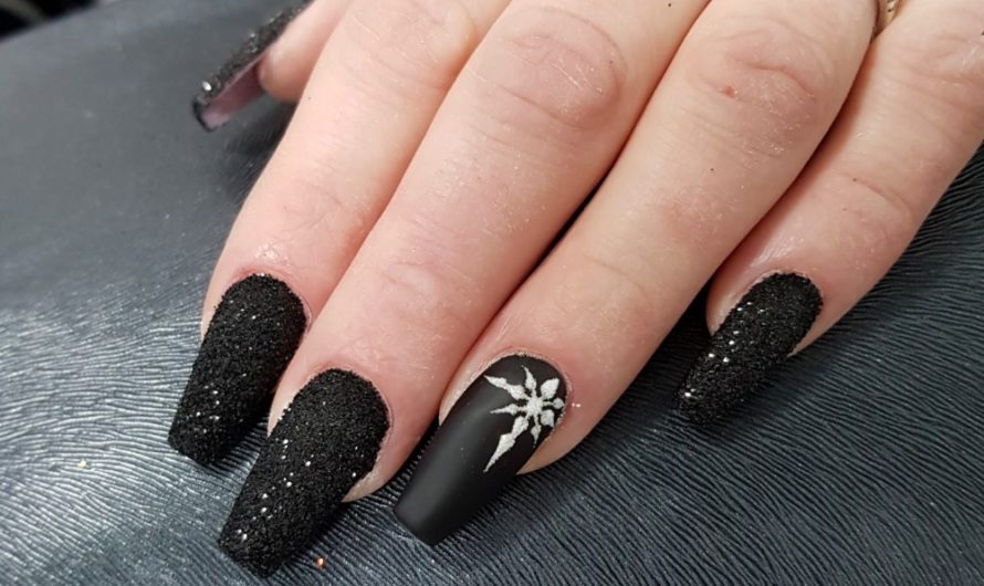 Winterliches Nailart #082