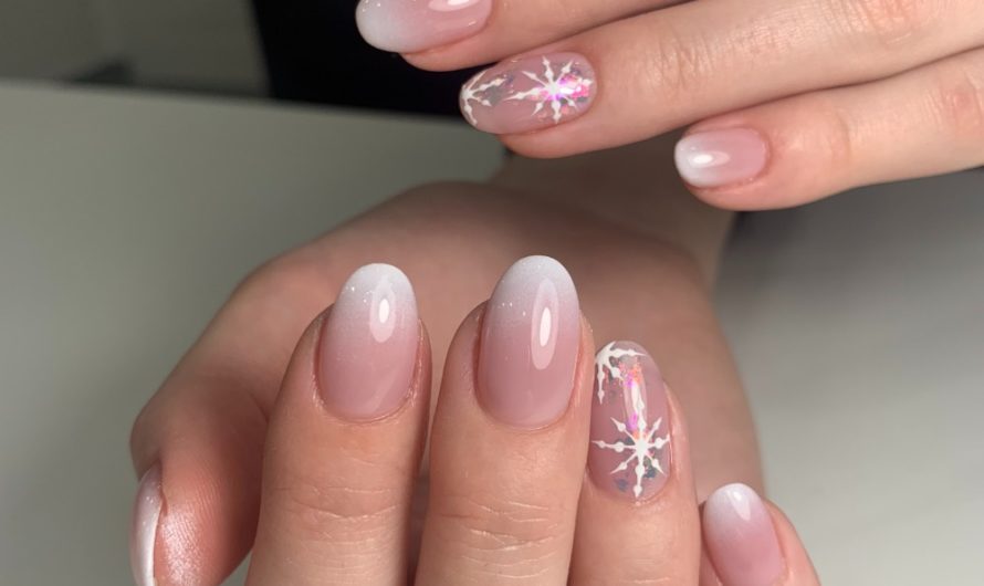 Babyboomer und Schneeflocken mit White on top