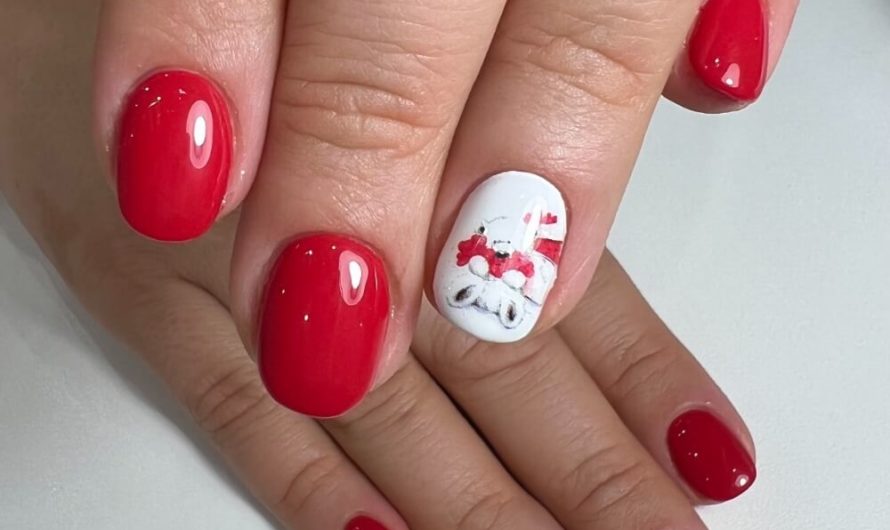 Colorgel #534 mit einem kleinen Abziehbildchen