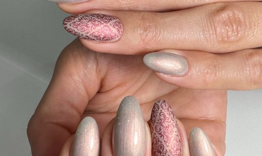 Colorgel #831 mit Musterstempel