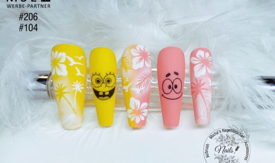 Sponge Nails #206 #104