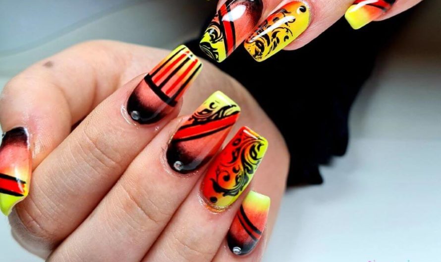 Neon verziert