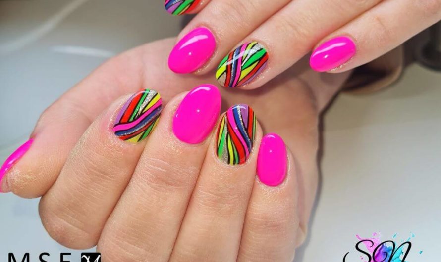 Perfect Finish Neon Nails