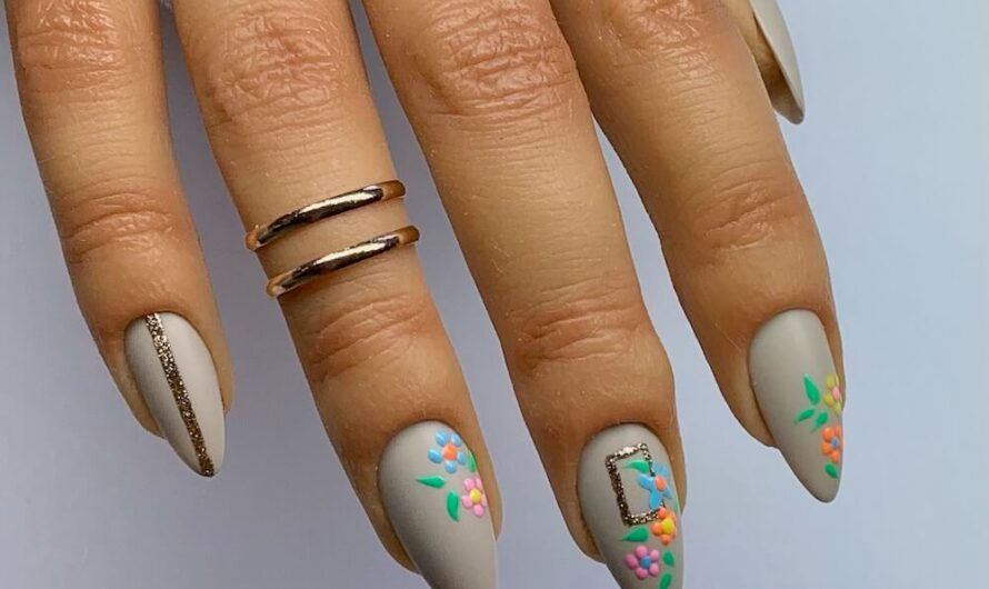 Mit Shellac gemalt