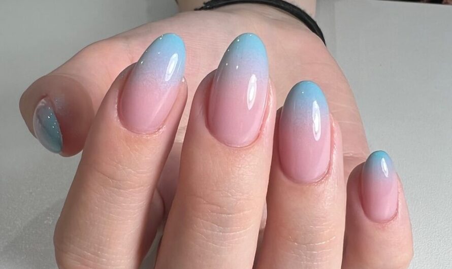 Ombré mit der 011 und 676