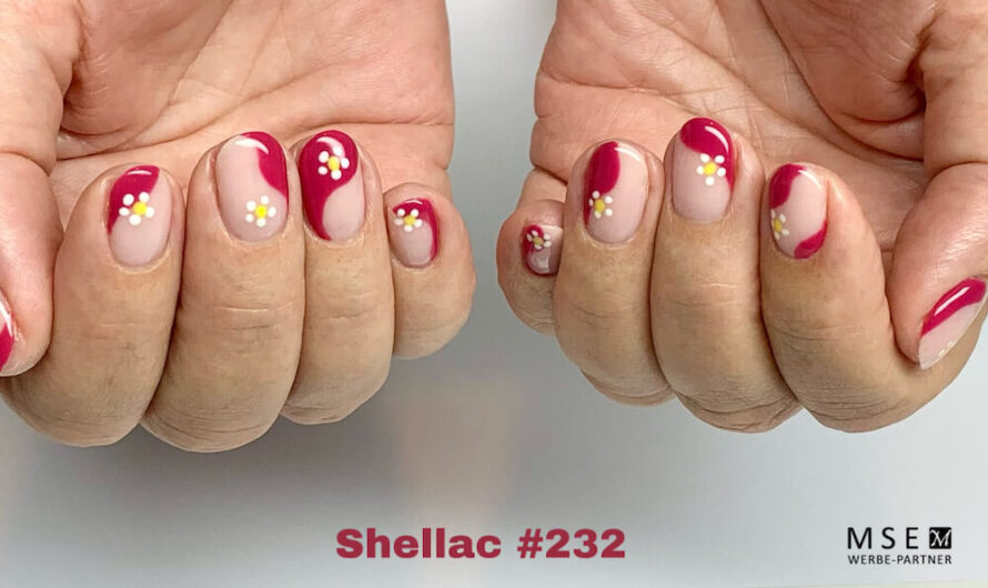 Shellac Blümchen