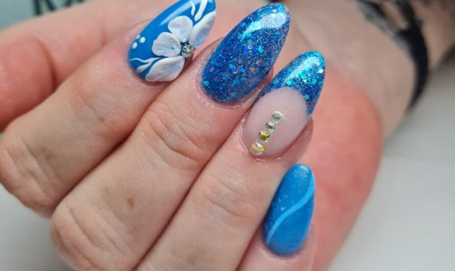 Acryl Neon Blue