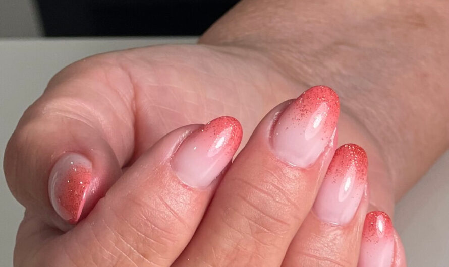 Ombré mit 518 und 581