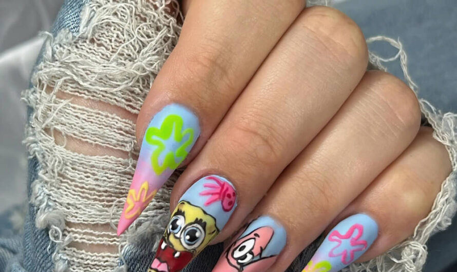 Sponge Bob Nails