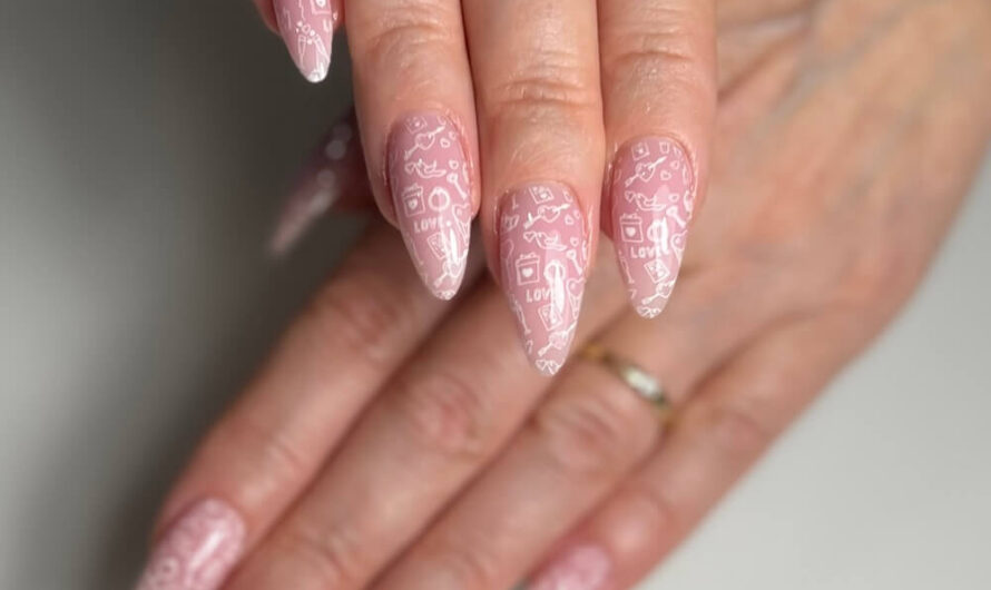 Naturnagelverstärkung mit Make up Skin