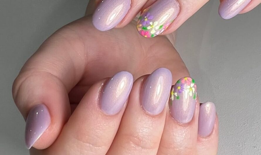 Color Gel 921 mit Blümchen