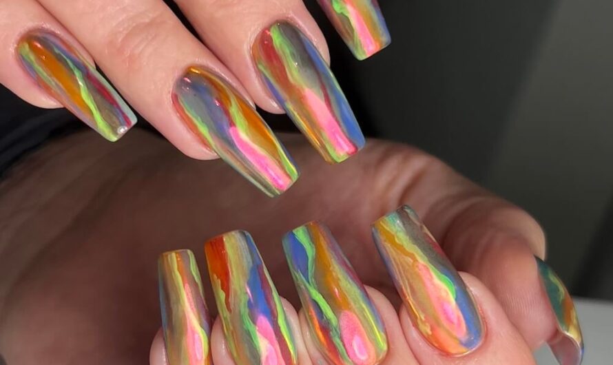 Farbenmix mit Pigment