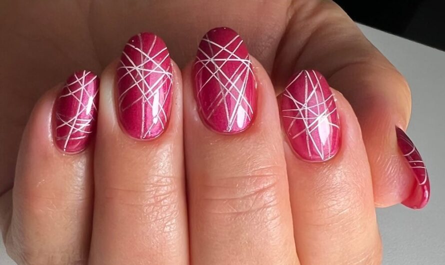 MSE Color Gel 610 mit Stempel-Nailart